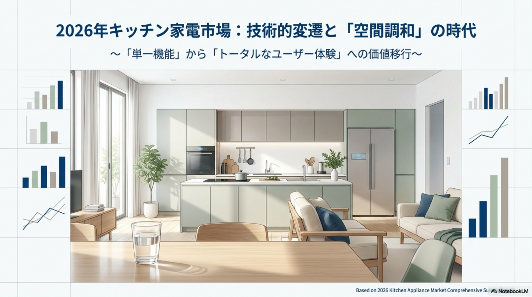 【パナソニック 冷蔵庫】表紙：2026年キッチン家電市場：技術的変遷と「空間調和」の時代